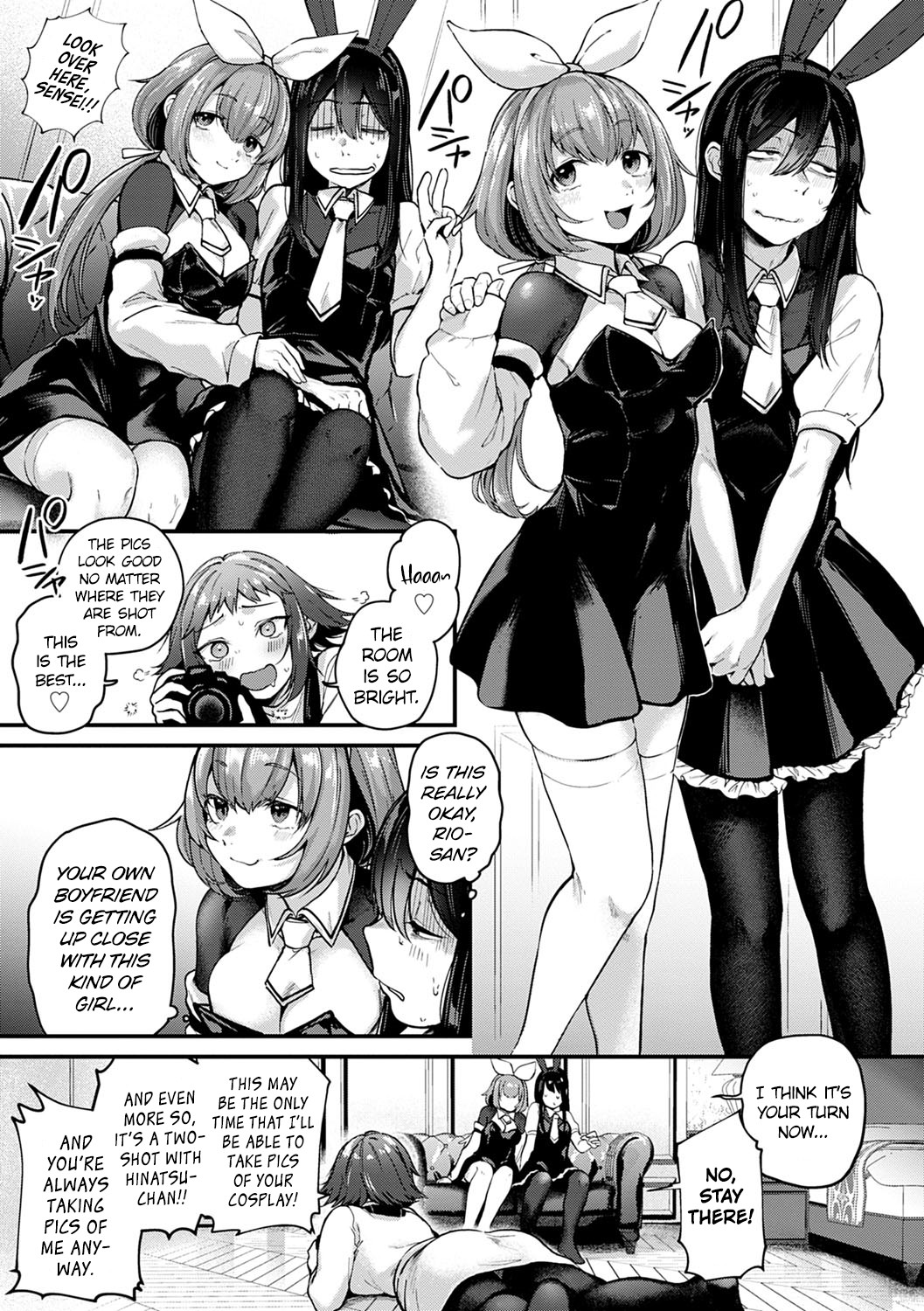 Hentai Manga Comic-Do Doujin Artists Dream of Threesome Sex After Work?-Read-5